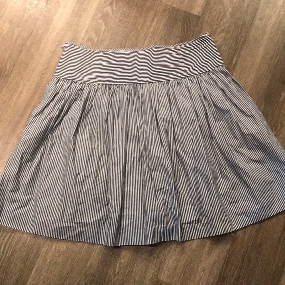 Seersucker Skirt